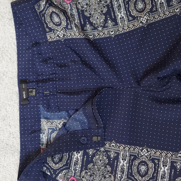 MNG Suit, Printed Pants Size 8 - Picture 2 of 4